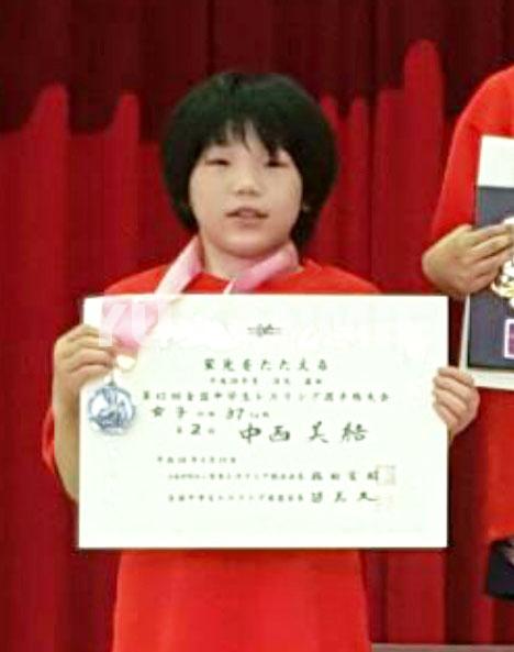 レスリング中西さん