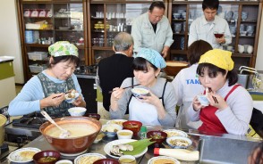 伊勢芋試食