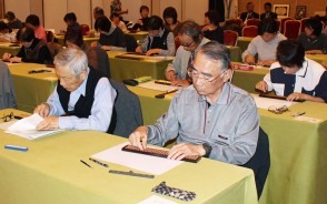 中高年の珠算大会