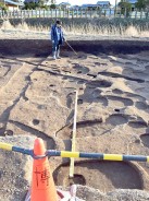 斎宮の発掘現場