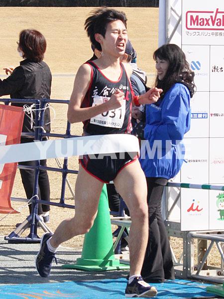 シティマラソン5キロ・逵雅基選手