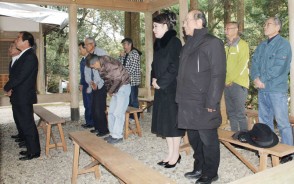 蘭神社に寄付