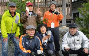 ラジオ体操に陶器えと