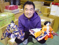 ひな人形を譲渡