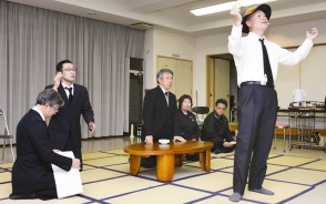 劇団白つばきが練習