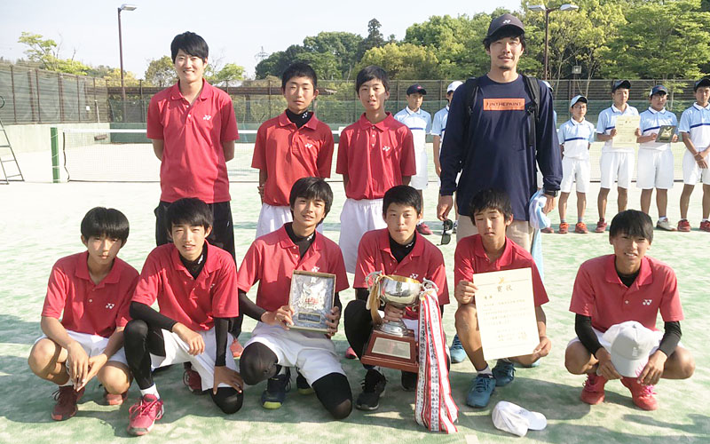 190515中学ソフトテニス県優勝