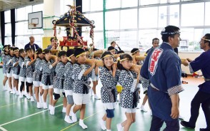 190706祇園の小若みこし練習