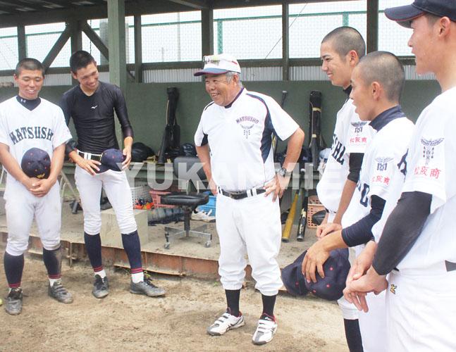 190712松商・冨山監督が勇退