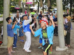 190723相鹿上神社で例大祭