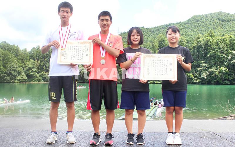 190727全中ボートで準優勝