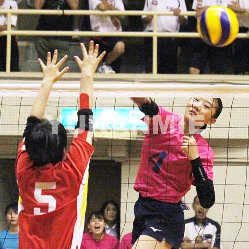190805中学バレー・女子久保