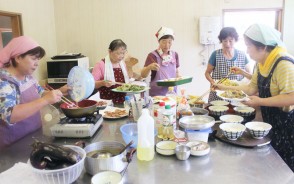 190830有間野で料理クラブ