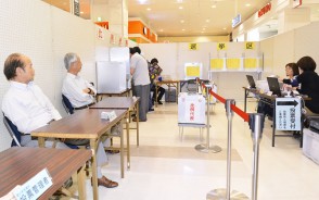 190805イオン明和で期日前投票も…