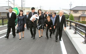 190928三渡橋の渡り初め