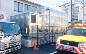 191121市役所の地下からコンクリ片
