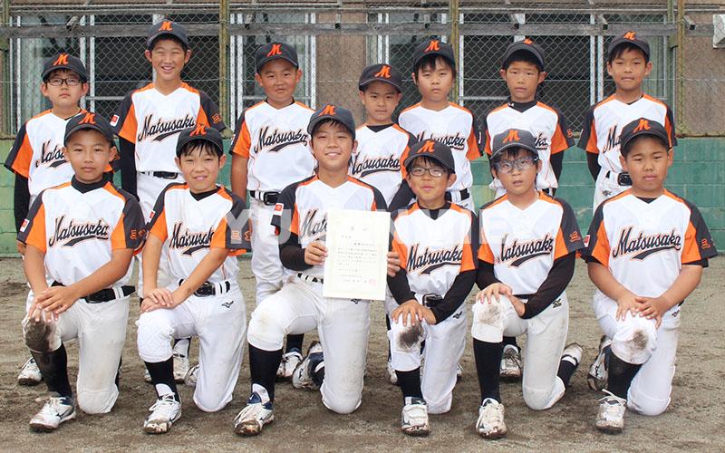 200707学童野球-準優勝-松阪