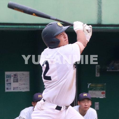 200928松阪商・囲み北村主将
