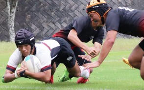 201005高校ラグビー、松阪の粟生選手