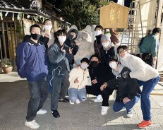 210104山室山FC、徒歩で神宮参拝