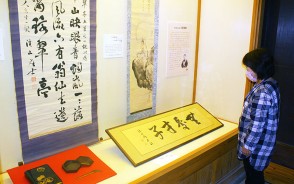 220512原田旧宅で土居光華の企画展