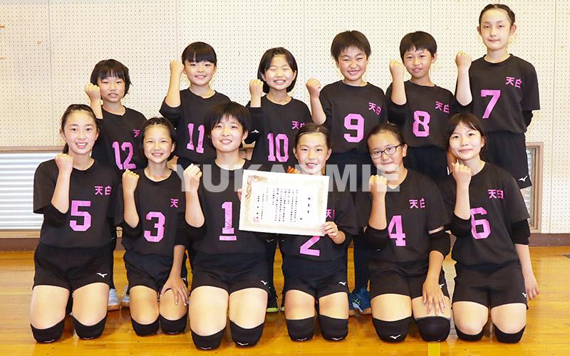 220607小学生バレー松阪予選-準優勝